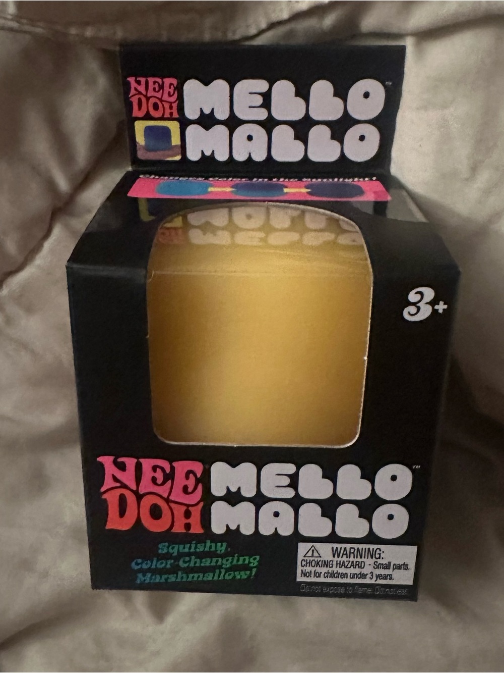 NeeDoh Mello Mallo Color-Changing - yellow